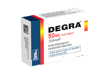DEGRA 50 mg 1 film tablet kutu görseli
