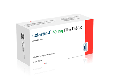 COLASTIN-L 40 mg 90 film tablet kutu görseli