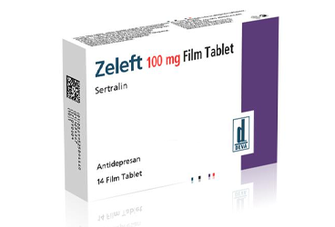 ZELEFT 100 mg 14 film tablet kutu görseli