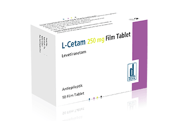 L-CETAM 250 mg 50 film tablet kutu görseli