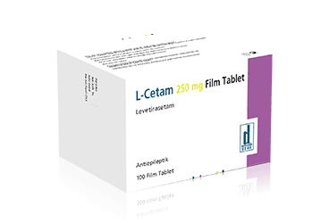 L-CETAM 250 mg 100 film tablet kutu görseli