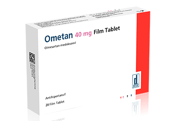 OMETAN 40 mg 28 film tablet kutu görseli