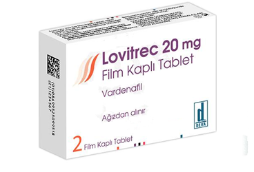 LOVITREC 20 mg film kaplı tablet (4 tablet) kutu görseli