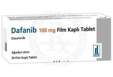 DAFANIB 100 mg film kaplı tablet (30 tablet) kutu görseli