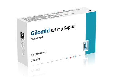 GILOMID 0.5 mg kapsül (28 kapsül) kutu görseli