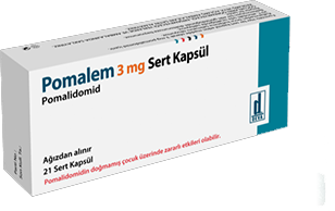 POMALEM 3 mg sert kapsül (21 sert kapsül) kutu görseli