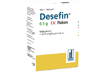 DESEFIN IV 0.5 gr 1 flakon kutu görseli