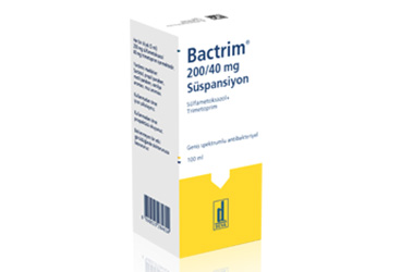 BACTRIM 200/40 mg süspansiyon 100 ml kutu görseli