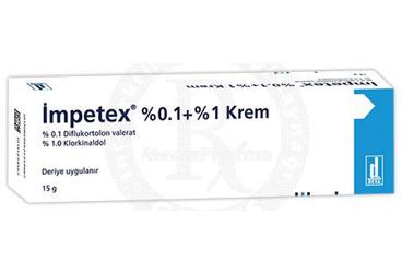 IMPETEX %0.1 + %1 krem (15 G) kutu görseli