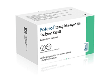FOTEROL 12 mcg inhilasyon için toz içeren 60 kapsül kutu görseli