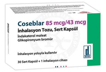 COSEBLAR 85 mcg/43 mcg inhilasyon tozu sert kapsül kutu görseli