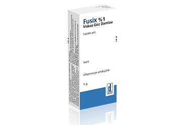 FUSIX %1 VISKOZ göz damlası kutu görseli