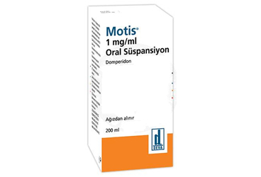 MOTIS 1 mg/ml oral süspansiyon (200 ml) kutu görseli