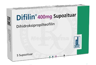 DIFILIN 400 mg 5 supozituar kutu görseli