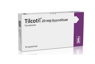 TILCOTIL 20 mg 10 SUPP {Deva} kutu görseli