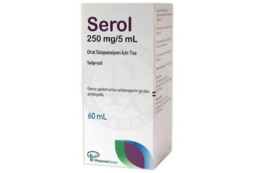 SEROL 250 mg/5 ml oral süspansiyon için kuru toz 60 ml kutu görseli