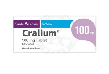 CRALIUM 100 mg tablet (30 tablet) kutu görseli