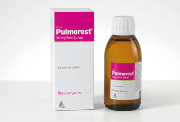 PULMOREST 30 mg/5 ml 150 ml şurup { 8699527574389 } kutu görseli
