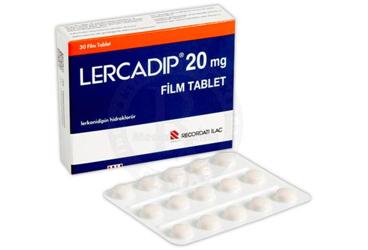 LERCADIP 20 mg 30 film tablet {Yenirec} { 8699530090258 } kutu görseli