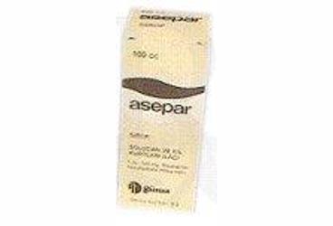 ASEPAR 100 mg 100 ml şurup kutu görseli