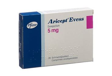 ARICEPT EVESS 5 mg 28 ağızda dağılan tablet kutu görseli