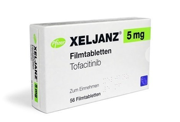 XELJANZ 5 mg 56 film kaplı tablet { 8699532090003 } kutu görseli