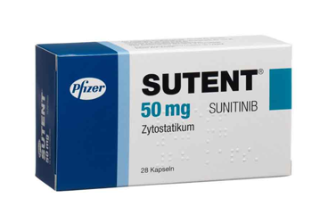 SUTENT 50 mg 14 kapsül kutu görseli