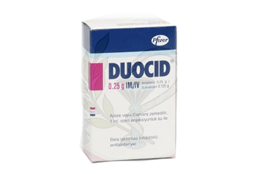 DUOCID 250 mg 1 flakon kutu görseli