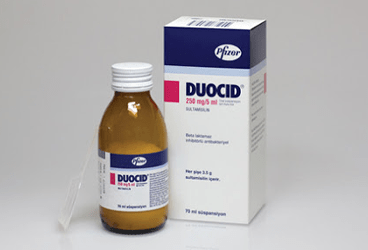 DUOCID 250 mg 70 ml süspansiyon kutu görseli