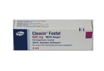 CLEOCIN FOSFAT 600 mg IM/IV 1 ampül kutu görseli