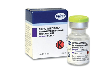 DEPO-MEDROL 40 mg/ml enj. sus. içeren 1 flakon kutu görseli