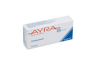 AYRA 8 mg 90 tablet kutu görseli