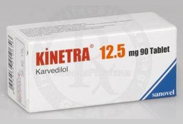 KINETRA 12.5 mg 90 tablet kutu görseli