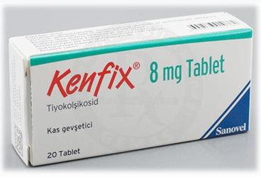 KENFIX 8 mg 20 tablet kutu görseli