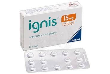 IGNIS 15 mg 28 tablet kutu görseli