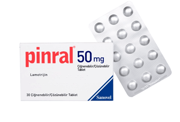 PINRAL 50 mg 30 çiğnenebilir/çözünebilir tablet kutu görseli