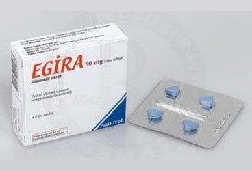 EGIRA 50 mg 4 film tablet kutu görseli