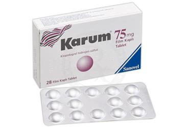 KARUM 75 mg 28 film tablet kutu görseli