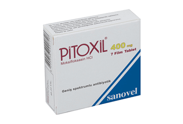 PITOXIL 400 mg 7 film tablet kutu görseli