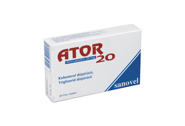ATOR 20 mg 90 film tablet kutu görseli