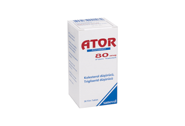 ATOR 80 mg 30 film tablet kutu görseli
