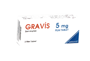 GRAVIS 5 mg 3 film tablet kutu görseli