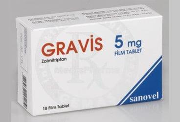 GRAVIS 5 mg 18 film tablet kutu görseli