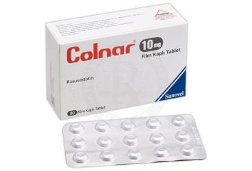 COLNAR 10 mg 90 film kaplı tablet kutu görseli