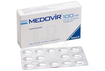 MEDOVIR 100 mg 28 film tablet kutu görseli