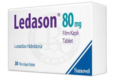 LEDASON 80 mg film kaplı tablet (30 adet) kutu görseli