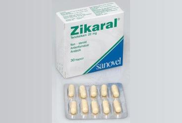 ZIKARAL 20 mg 30 kapsül kutu görseli