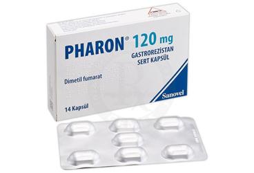 PHARON 120 mg GASTROREZISTAN sert kapsül (14 kapsül) kutu görseli