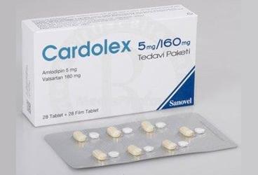CARDOLEX 5/160 mg tedavi paketi kutu görseli