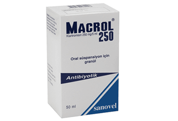 MACROL 250 mg/5 ml 50 ml SUSP kutu görseli